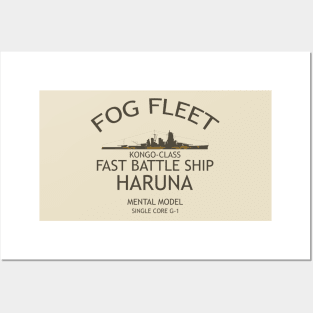 Fog Fleet Haruna Posters and Art